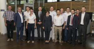 Vertreter des Landes, der ecoplus und der nöGIG begrüßten die Delegation aus Südtirol. Foto ecoplus